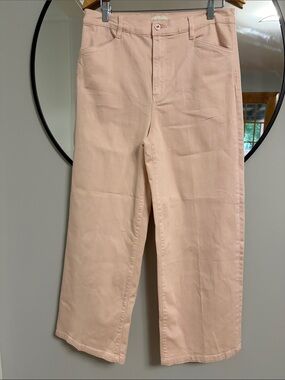 NWT Favorite Daughter The Mischa Super High Rise Wide Leg Ankle Jeans 31